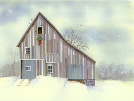 C. Barry Hills "Christmas Barn"