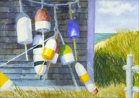 Copy of C. Barry Hills "Buoys II"