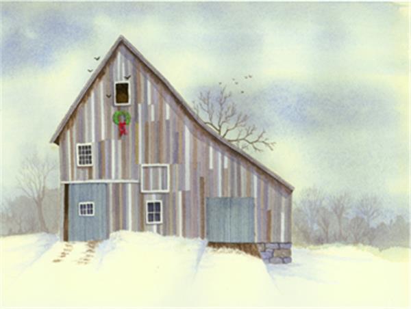 C. Barry Hills "Christmas Barn"